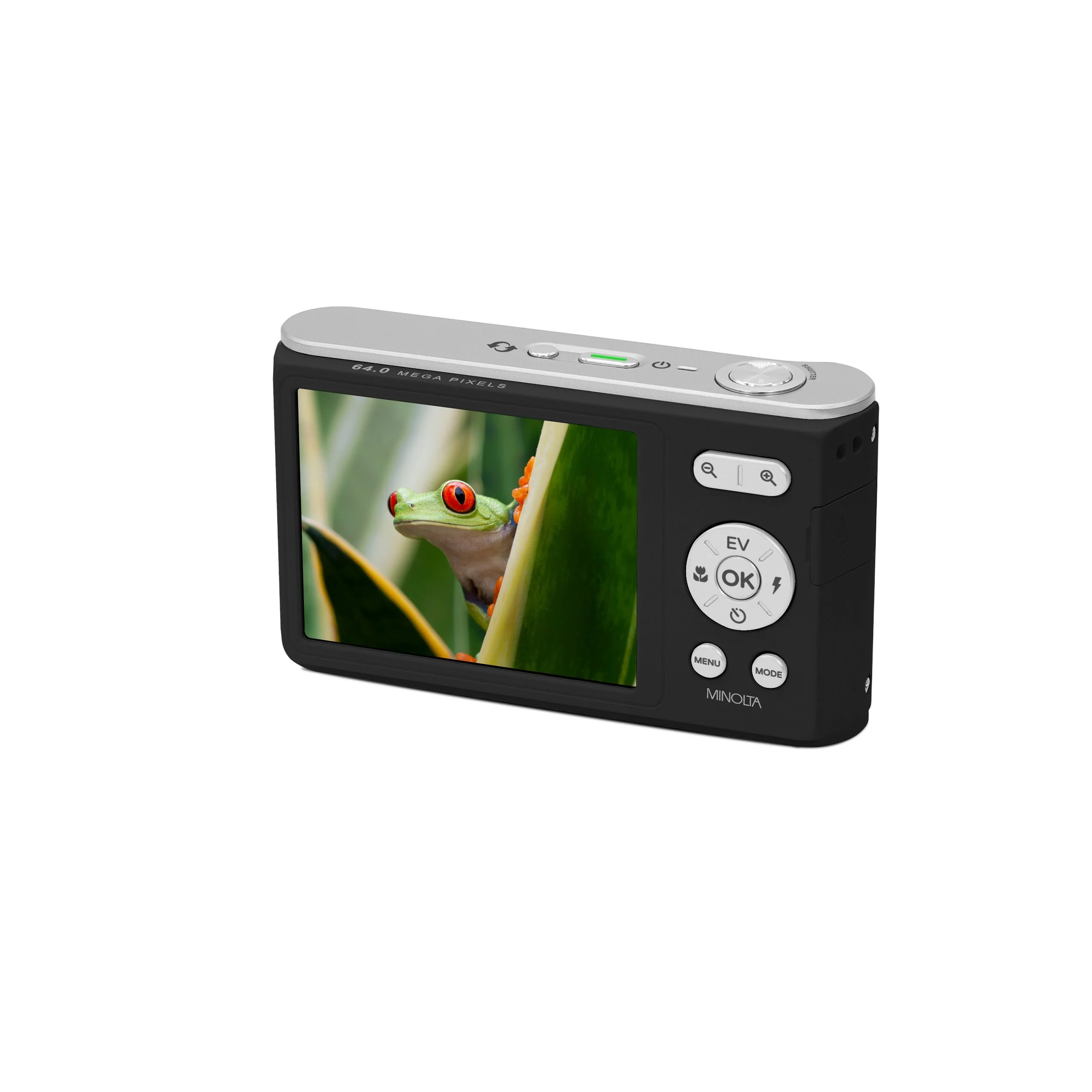 MNZ6E 64MP / 4K Ultra HD / Dual Screen Compact Camera — Minolta